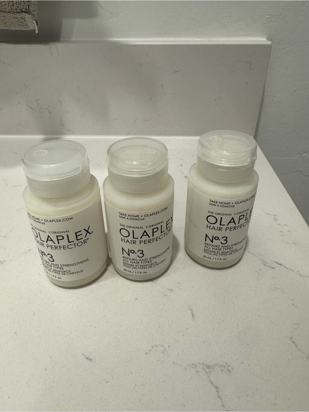 OLAPLEX No.3 Hair Perfector Trio - Cream